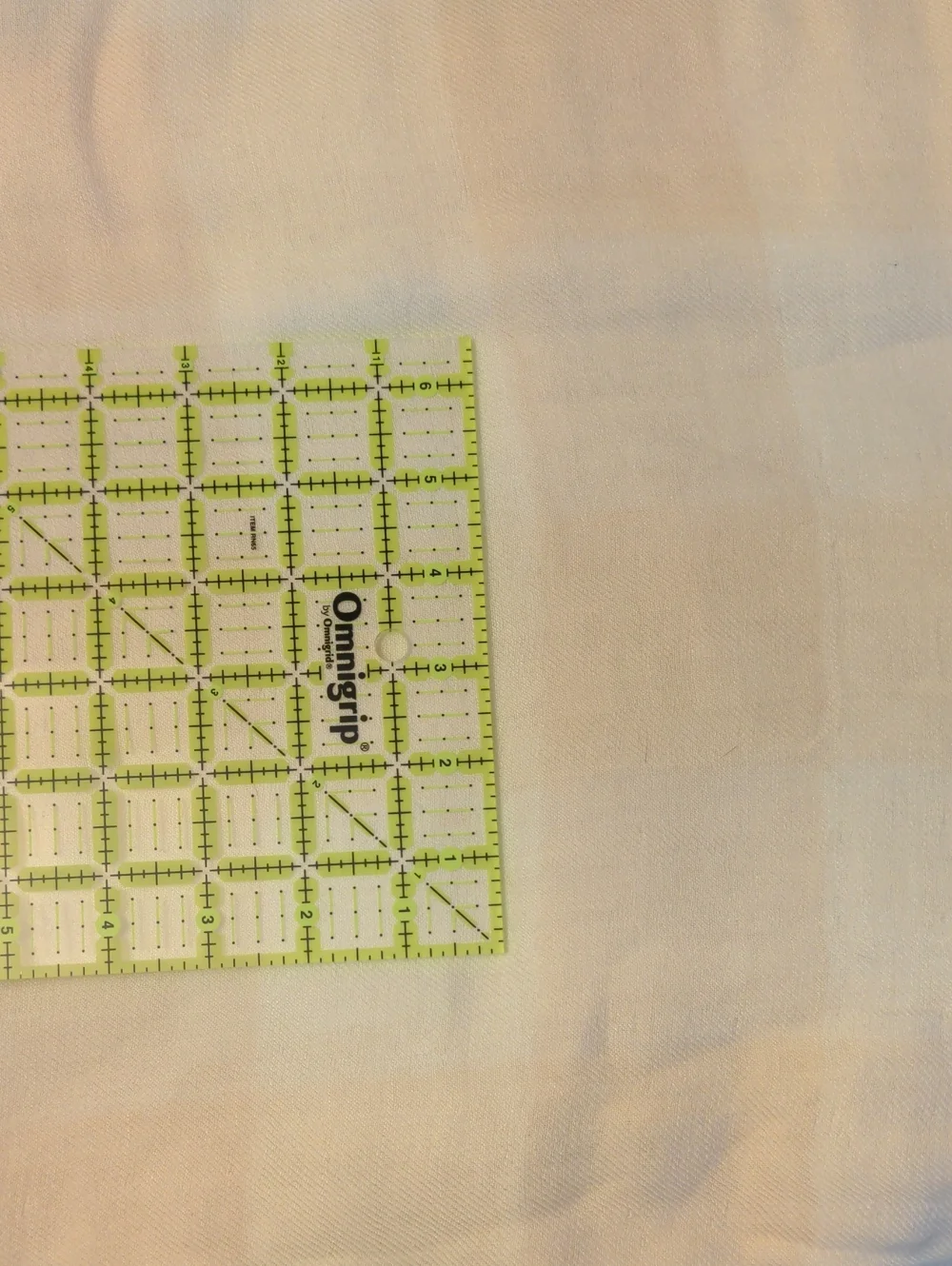 3 Yards Beige-White Gingham Double Gauze Twill Cotton